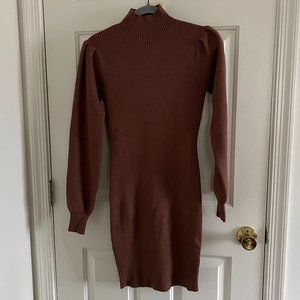 Amazon Mock Neck Sweater Dress Size S